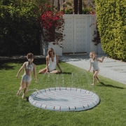 Classic Striped Splash Pad – 64" Summer Water Fun for Kids